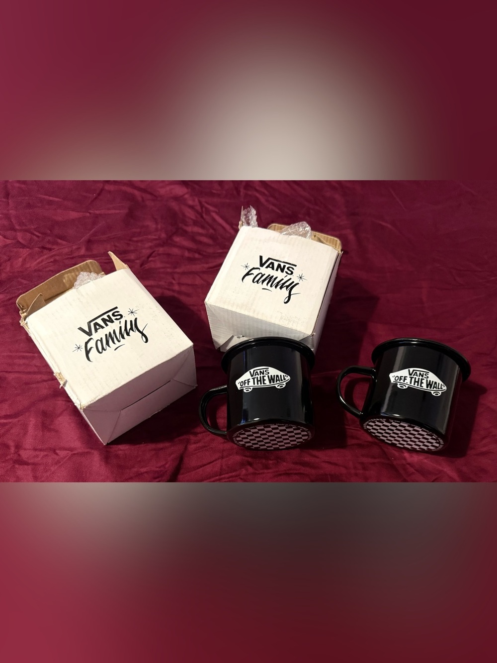 🖤Vans Off The Wall Tin Cups🖤